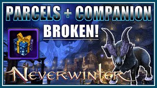 NEW Companion Riotous Rothe Tested broken Starlight Parcels were Bugged fixed now  Neverwinter [upl. by Orelle]