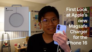 Unboxing the NEW MagSafe Charger for iPhone 16 [upl. by Ycniuq912]