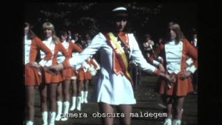 1961 Majoretten Nut en Vermaak Maldegem film super8S8MAJMKMAJXMFGV [upl. by Doley]