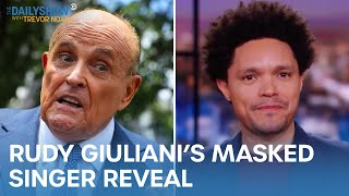 Masked Singer Judges Protest Rudy Giuliani Reveal amp Tesla Recalls SelfDriving Cars  The Daily Show [upl. by Attikram932]