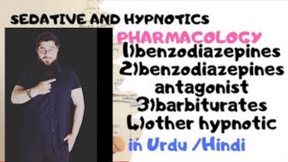 pharmacology l sedative and hypnotics pharmacology anxiolytics and hypnotics pharmacology in urdu [upl. by Colbye]