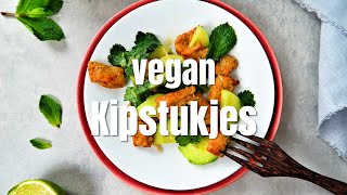 Vegan Kipstukjes  Uit de Airfryer  Peas Maker [upl. by Lura957]