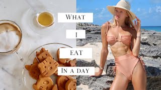 REALISTIC What I Eat In A Day  Victorias Secret Model  Vita Sidorkina [upl. by Lauralee]