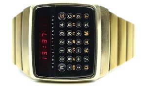 RetroTech Hewlett Packard HP01 1977s Smartest Watch [upl. by Aicinet]