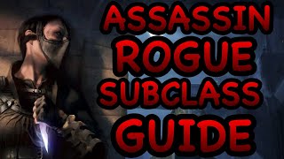 DampD5E ASSASSIN ROGUE SUBCLASS GUIDE [upl. by Ocko]