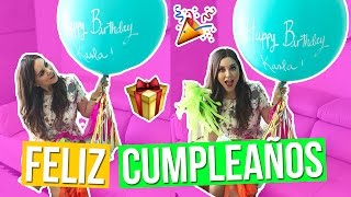 MI CUMPLEAÑOS ABRIENDO REGALOS  KARLA CELIS VLOGS [upl. by Cathi]