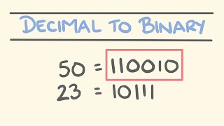 How to Convert Decimal to Binary [upl. by Eniar]