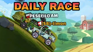 DAILY RACE Landing Drive 😍  Hill Climb Racing 2 [upl. by Robina491]