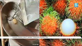 Kanakkanak maut akibat tercekik rambutan [upl. by Tessa]