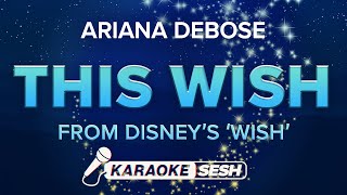 Ariana DeBose  This Wish Karaoke [upl. by Retla]