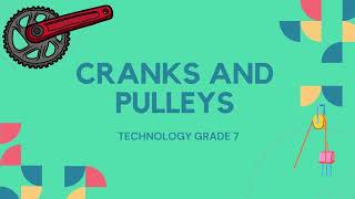 Cranks and Pulleys [upl. by Pinchas]