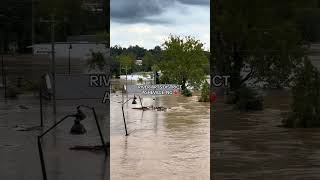 Hurricane Helene Causes Severe Flooding in Asheville North Carolina  1529485 [upl. by Vick]