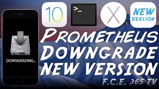 iOS 102 Prometheus Downgrade New Version  How to Fix quotSegmentation Faultquot [upl. by Ahsinik788]