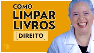 Como Limpar Livro Antigo Método Definitivo  ATELIÊ de RESTAURO [upl. by Enttirb]