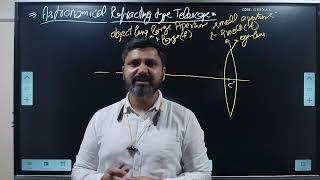 Jee Neet 12th physics ch9 astronomical telescope magnifying power ray diagram advantages [upl. by Gut]