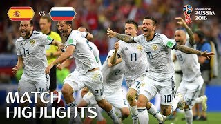 Spain v Russia  2018 FIFA World Cup  Match Highlights [upl. by Icak]