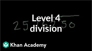 Level 4 division  Multiplication and division  Arithmetic  Khan Academy [upl. by Ryun]