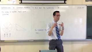 Introduction to Complex Numbers 1 of 2 The Backstory [upl. by Auqinaj553]