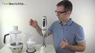 Braun Multiquick 5 Stabmixer im Test [upl. by Laira512]