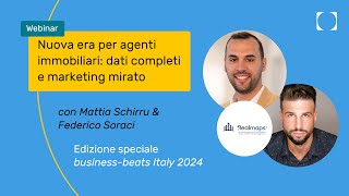 Nuova era per limmobiliare dati completi e marketing mirato con RealMaps  Speciale businessbeats [upl. by Bollinger]