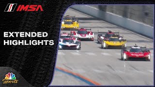 IMSA EXTENDED HIGHLIGHTS Grand Prix of Long Beach  42024  Motorsports on NBC [upl. by Aerdnaeel]