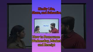 How to Pronounce Wednesday Market Receiptenglish pronunciation language englishgrammarsscupsc [upl. by Rramel]