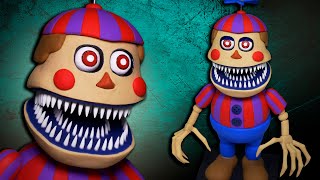 Nightmare Balloon boy ★ FNAF 4 ➤ Polymer clay Tutorial [upl. by Jacinta355]