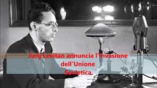 Jurij Levitan annuncia linvasione dellUnione sovietica [upl. by Maurili377]