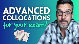 10 ADVANCED COLLOCATIONS YOU NEED TO KNOW C1 amp C2 level vocabulary [upl. by Tuesday470]