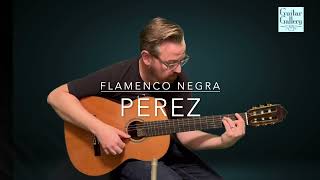 Graciliano Perez Flamenco Negra Guitar at GuitarGalcom [upl. by Nnylatsyrc]