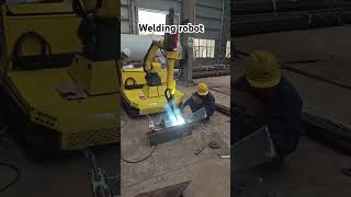 Is the mobile welding robot convenient than a fixed type welder [upl. by Astera418]