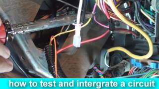 how to install an alarm car security system [upl. by Ahsercul253]