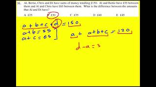 IMC 2006 q16 UKMT Intermediate Maths Challenge [upl. by Akerley]