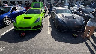 Best Pullouts Lake Mary Cars and Coffee October [upl. by Lanod]