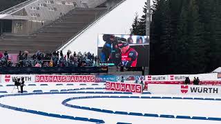 Biathlon World Cup 2024 Holmenkollen mixed relay shooting men [upl. by Lhary]