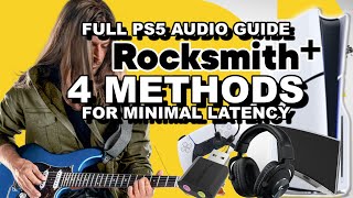 PS5 Rocksmith Plus Latency amp Audio Guide  Rocksmith Console Settings [upl. by Rolyat]