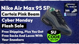 Cyber Monday Flash Sale Free shipping plus you get free socks and laces with your sneakers [upl. by Akehsat]