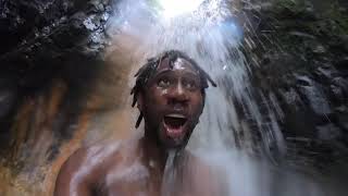 hot spring and water fall in Grenada [upl. by Risan614]