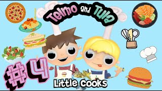 Telmo amp Tula Little Cooks quotChocolate Cakequot Recipes for Children [upl. by Pals914]