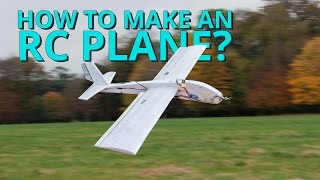 How to make a styrofoam RC airplane yourself  homemade low cost project [upl. by Mitchell128]