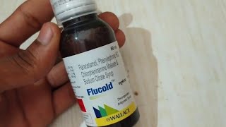 Flucold Syrup Uses amp Side Effects  Paracetamol  Chlorphenaramine  Phenylephrine Uses [upl. by Karol349]