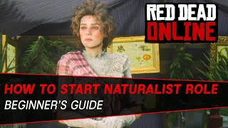 How To Start The Naturalist Role  Red Dead Online Naturalist DLC [upl. by Erialcyram]