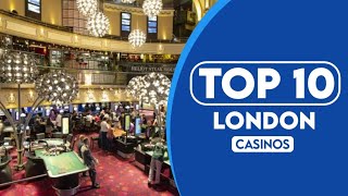 10 Best Casinos In London  2023 [upl. by Illak995]