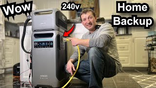 Anker SOLIX F3800 Power Station Review  Powering my home with a battery [upl. by Sukramed708]