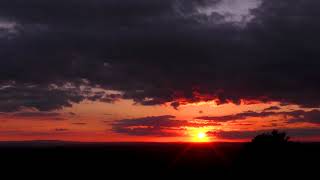 Sunset Timelapse from the Malvern Hills June 4th 2021 [upl. by Delaryd663]