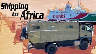 SHIPPING our truck to AFRICA ►  Ferry SPAIN to MOROCCO 🇲🇦  Ep1 [upl. by Ilarrold]