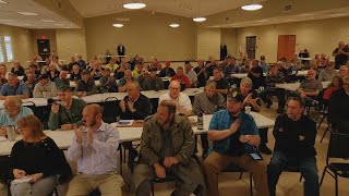 Highlights from final gun ban registry public hearing in Caseyville Illinois [upl. by Adlih515]