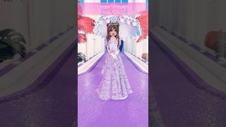 Only Using Patterns in Dress to Impress Theme Royalty 👑 roblox dti dresstoimpress shorts [upl. by Keram]