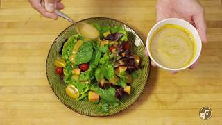 Local Papaya Seed Dressing Recipe Quick Version [upl. by Eseenaj]