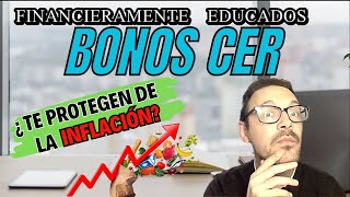 🚀 ¿PROTECCIÓN SI SE DISPARA LA INFLACIÓN Cómo funcionan los BONOS CER 🧐 [upl. by Streeto]